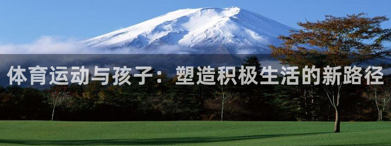 沐鸣2注册登录下载：体育运动与孩子：塑造积极生活的新路径