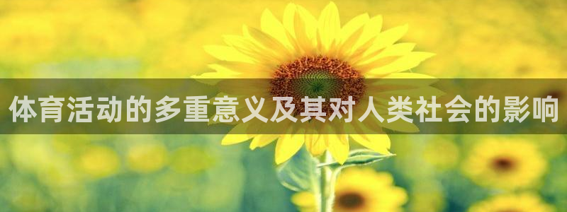 沐鸣平台招商：体育活动的多重意义及其对人类社会的影响